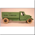 Tootsietoy Mack City Fuel Truck - first casting but with only four wheels