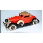Graham Convertible Coupe, sidemount spare wheels