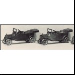 Model T Fords with open spokes (version with headlights on the right)